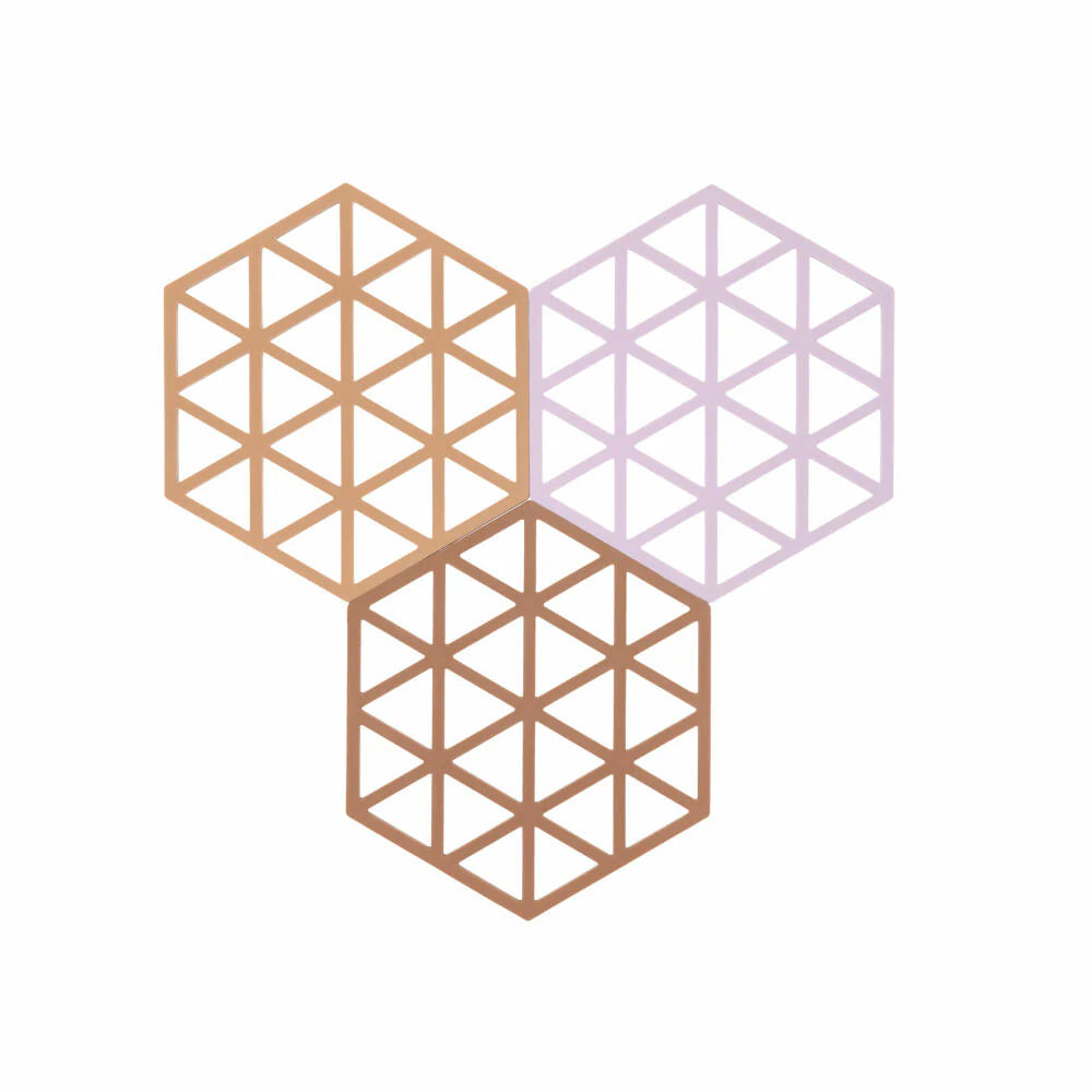 Zone Denmark   Triangles kookpotonderzetters set van 3