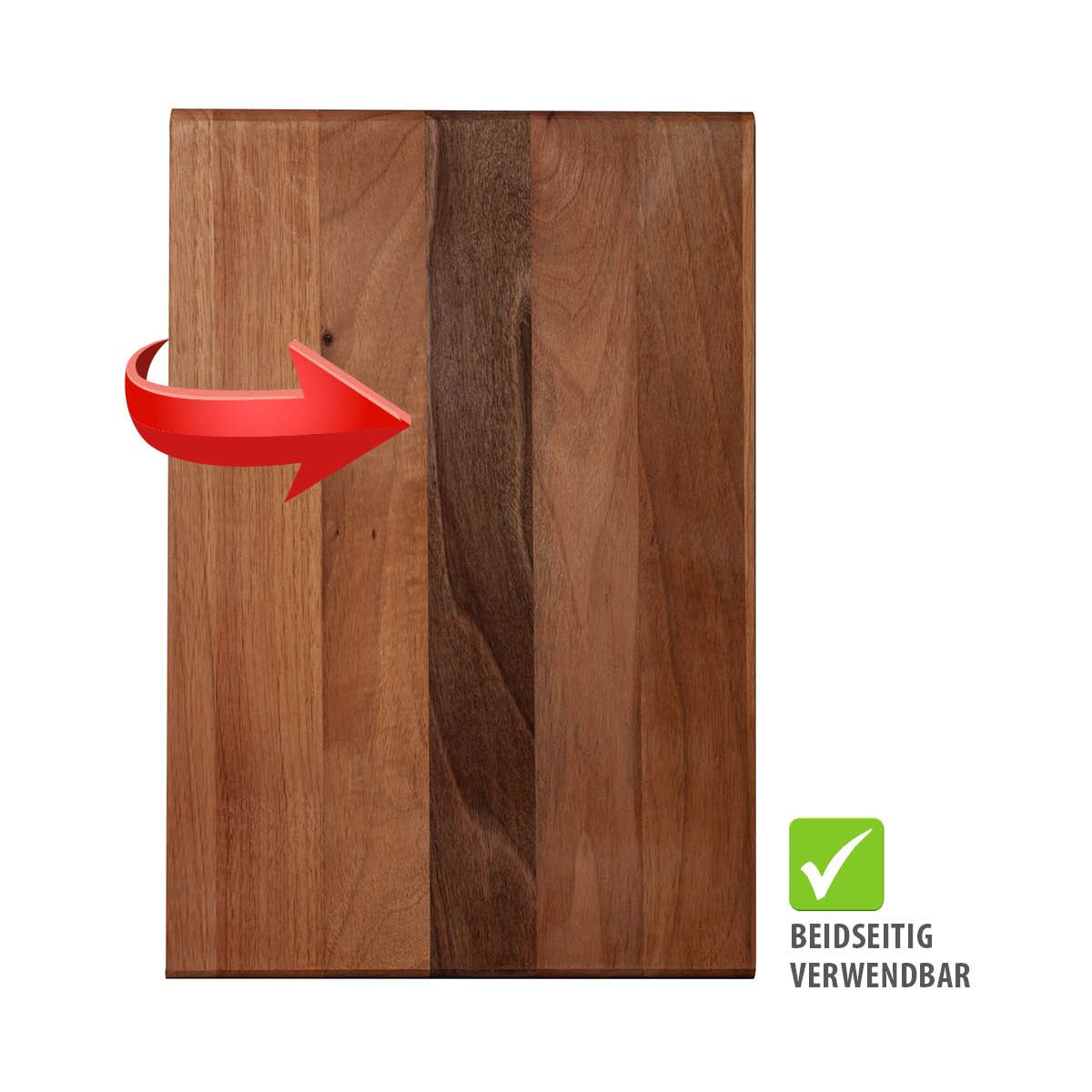 Gefu Enno snijplank 44*30cm walnoot - Oosterlinck Home