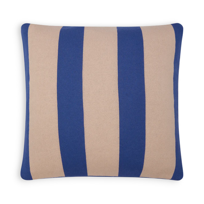 Sophie Home - Kussen Enkel cobalt blue ( cover + vulling) - Oosterlinck