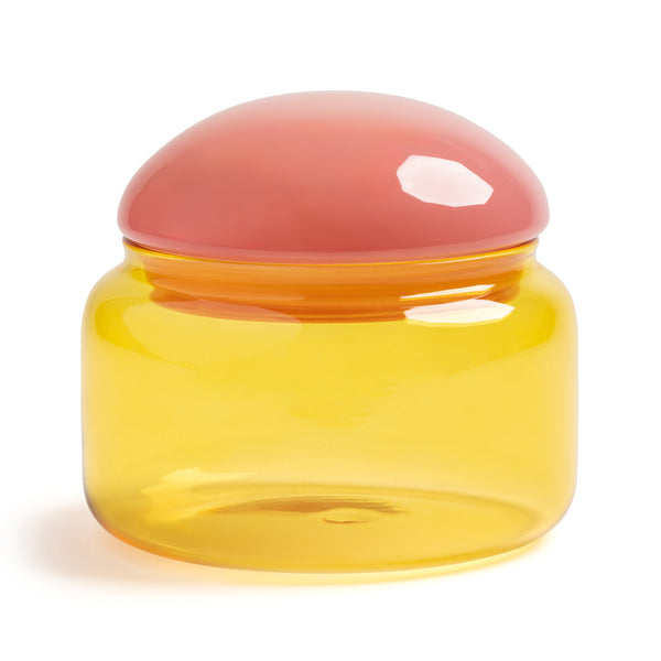 &Klevering  Jar Puffy yellow - Oosterlinck