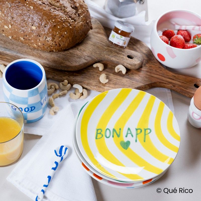 QUE RICO   Dessert bordje Diego - Oosterlinck Home