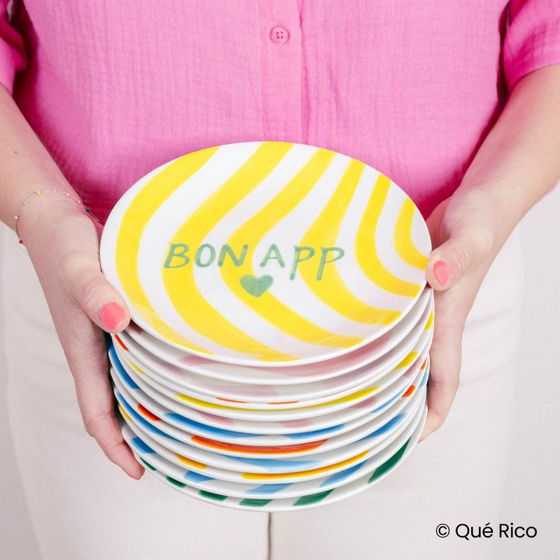 QUE RICO   Dessert bordje Diego - Oosterlinck Home