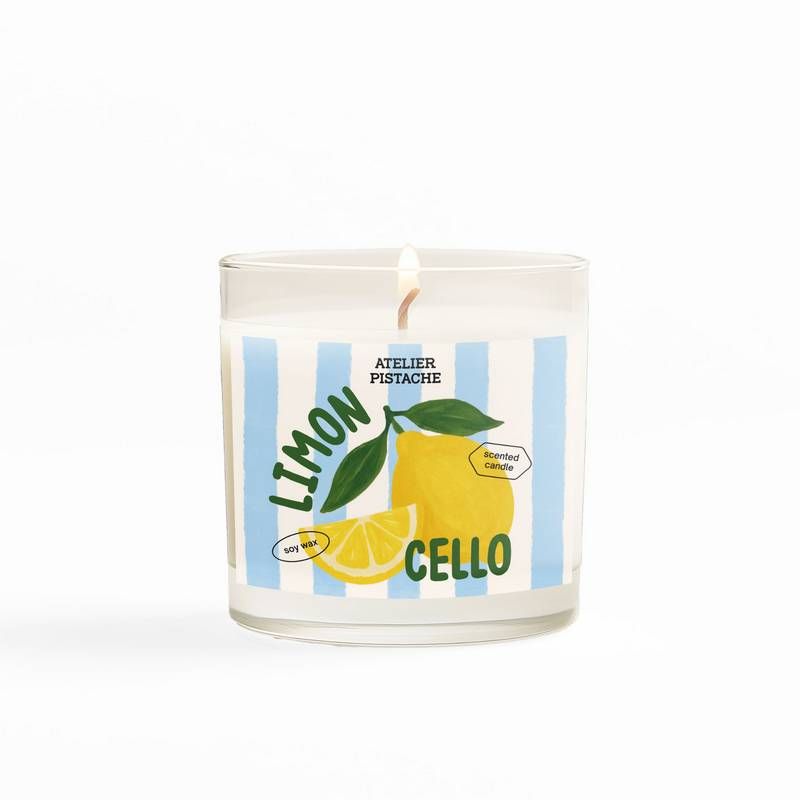 Atelier Pistache  Geurkaars limoncello