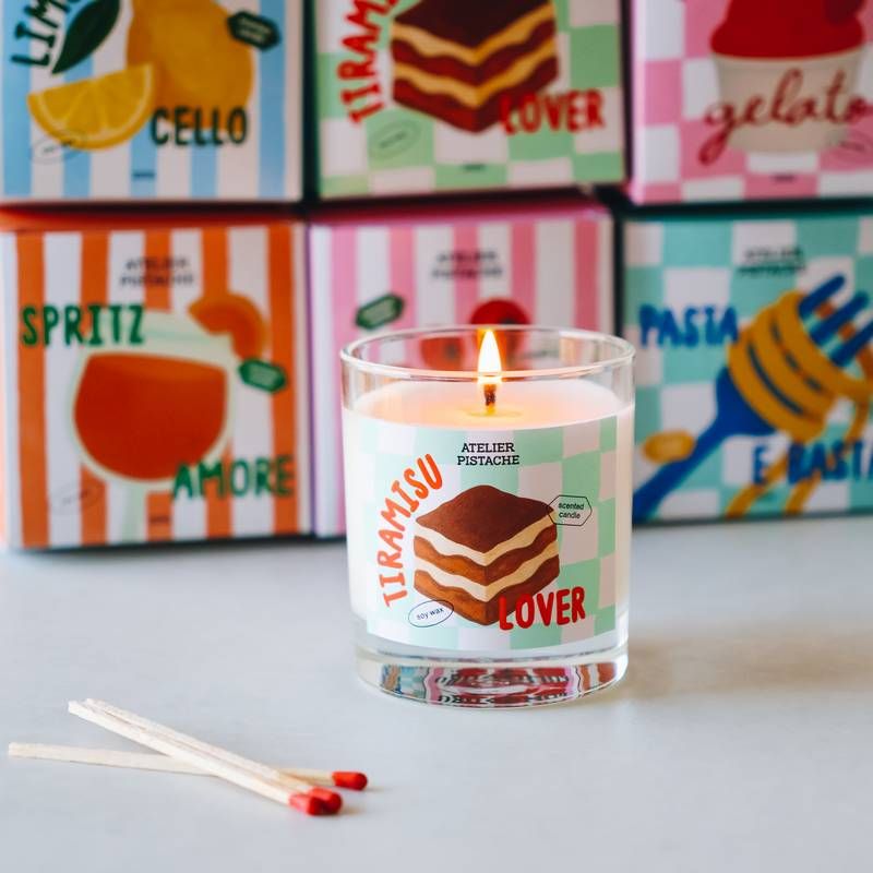 Atelier Pistache  Geurkaars tiramisu