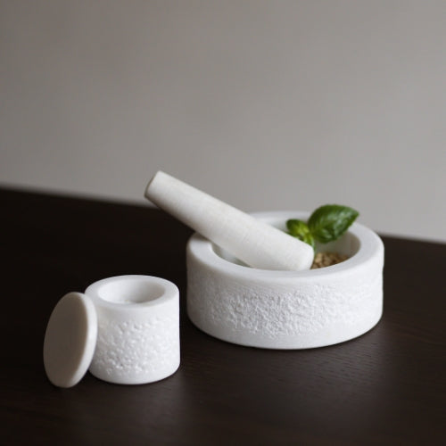 Salt & Pepper  Glasonderzetters Marbliss - set van 4 - Oosterlinck