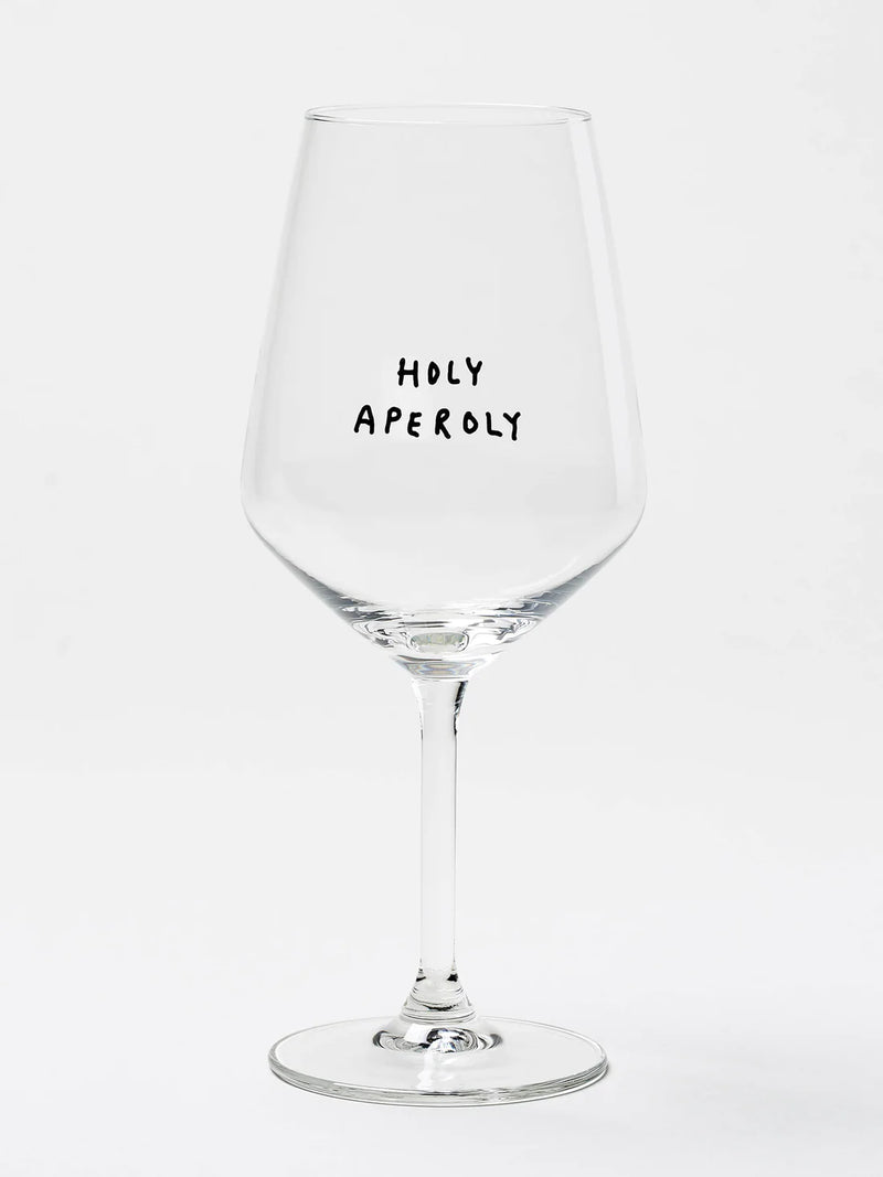HOLY APEROLY -  Glas "Holy Aperoly" - Oosterlinck