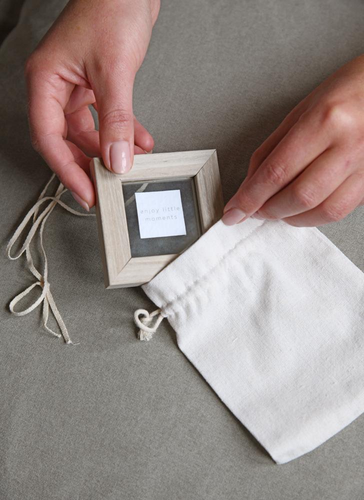 Leeff  Mini photo frame Merel met quote - 2 varianten - Oosterlinck