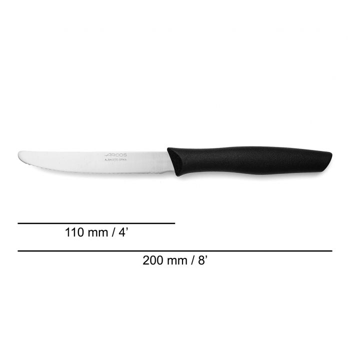 Arcos Nova Tafelmes Zwart 11cm - Oosterlinck