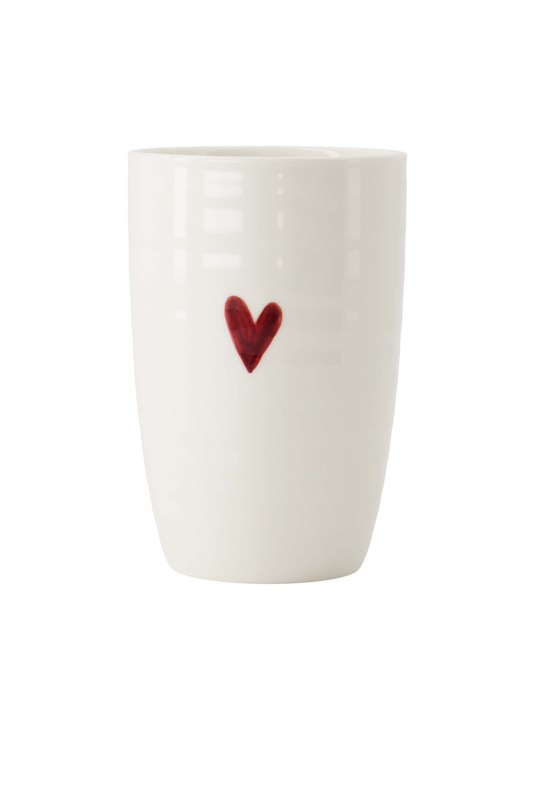 Zusss  Witte mok large rood hartje
