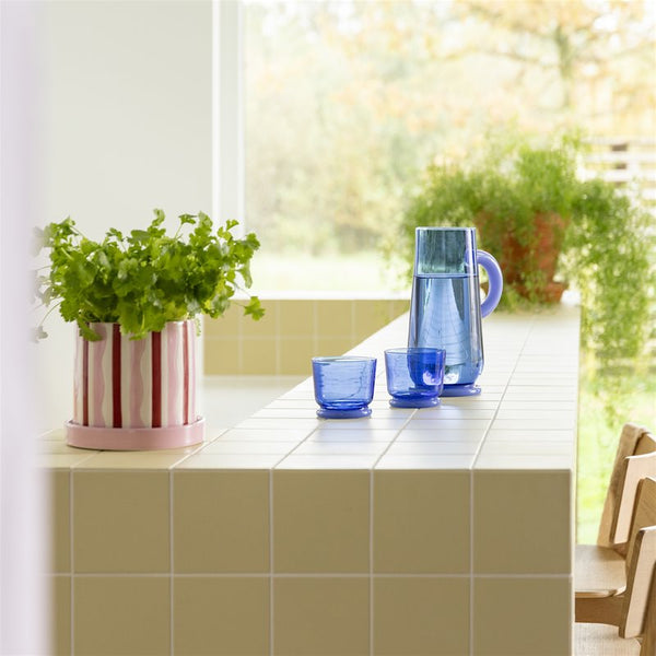&Klevering  Bloempot Planter Clash grid or wiggle