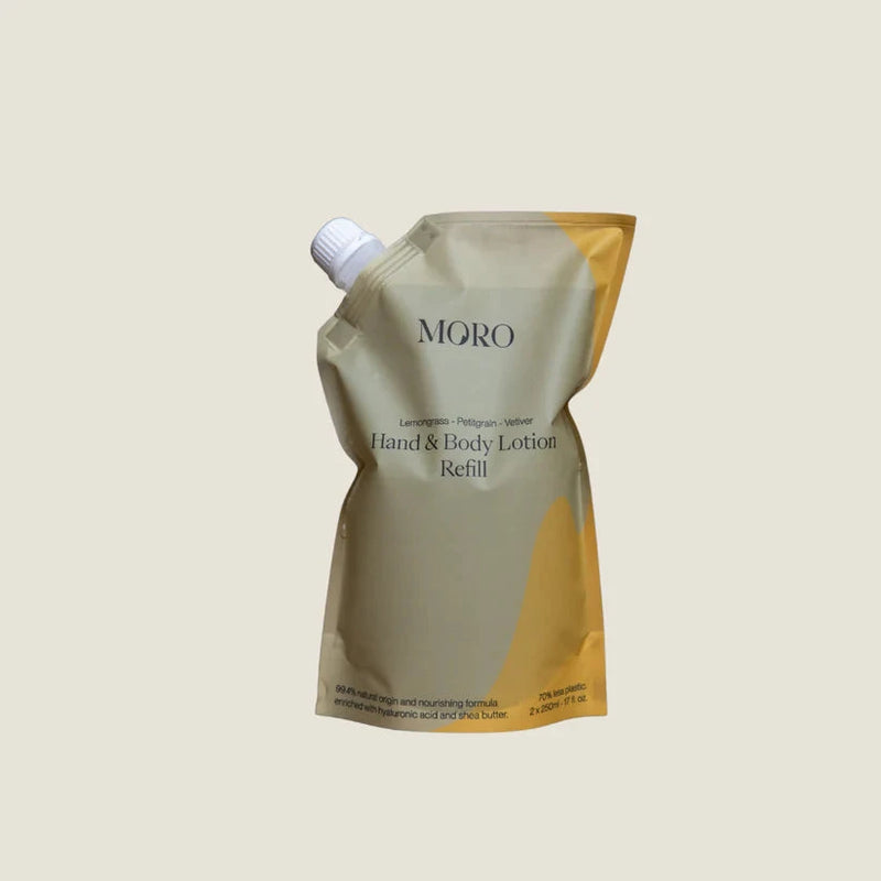 Moro hand- en bodylotion refill - Oosterlinck