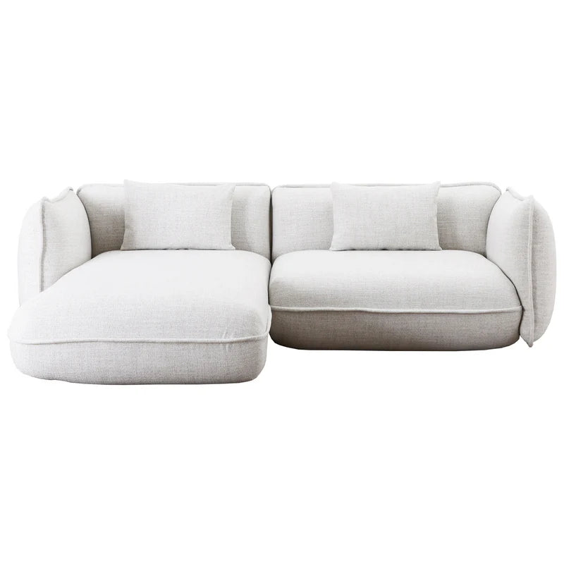 Vilmers Clover sofa 2 zit + chaise longuelinks - Beryl rainy day