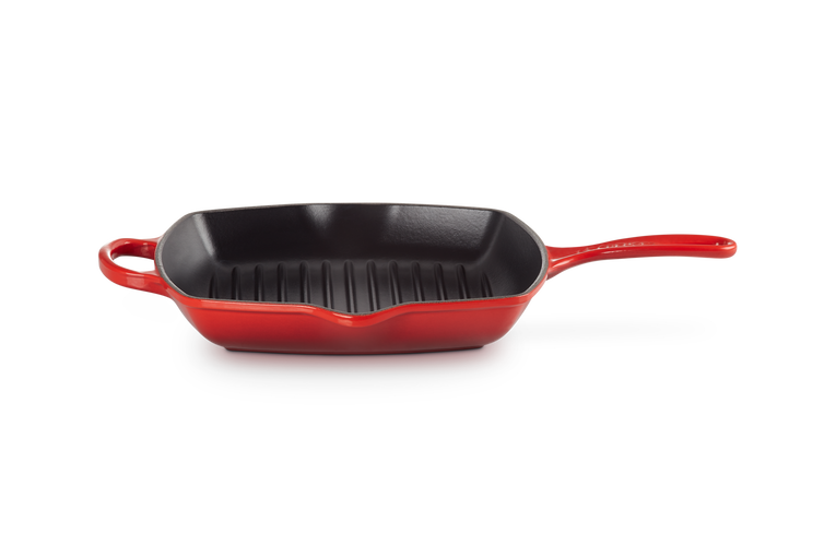 Le Creuset  Vierkante gietijzeren grillpan 26cm  -30% - Oosterlinck