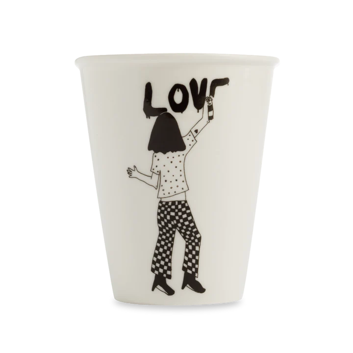 Helen B  Beker porselein -40%