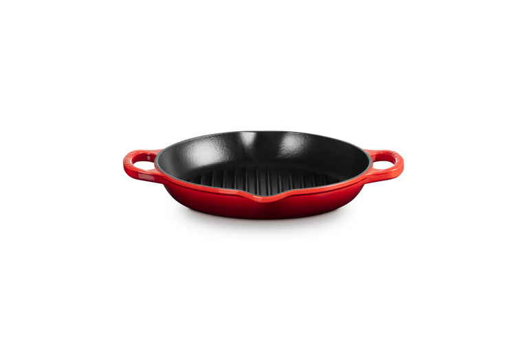 Le Creuset  Ronde diepe gietijzeren grillpan 26cm  -20% - Oosterlinck