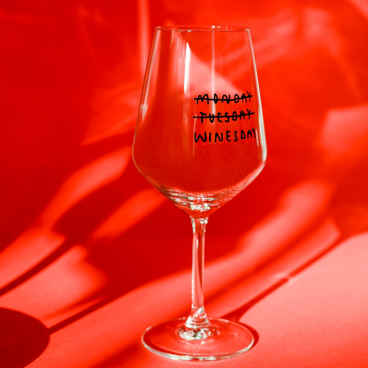 HOLY APEROLY -  Glas "Winesday" - Oosterlinck