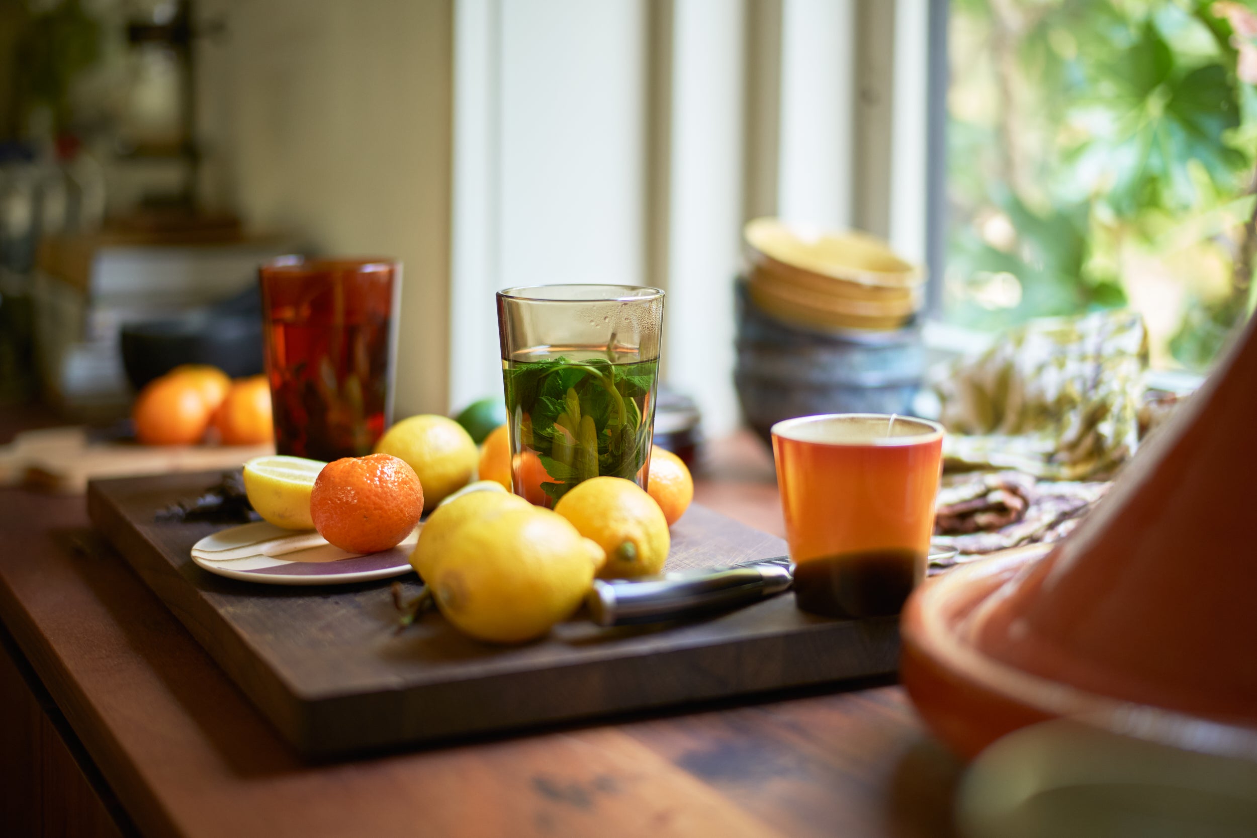 HK Living   70s Glassware Tea glasses  -50%