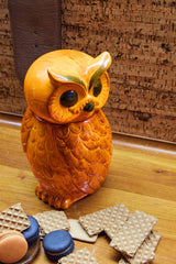 HK Living  70s ceramics jar owl - Oosterlinck