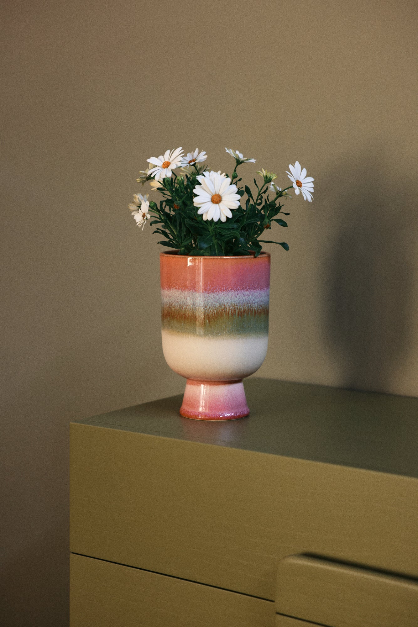 HK Living  Retro flower pot rosefield - Oosterlinck Home