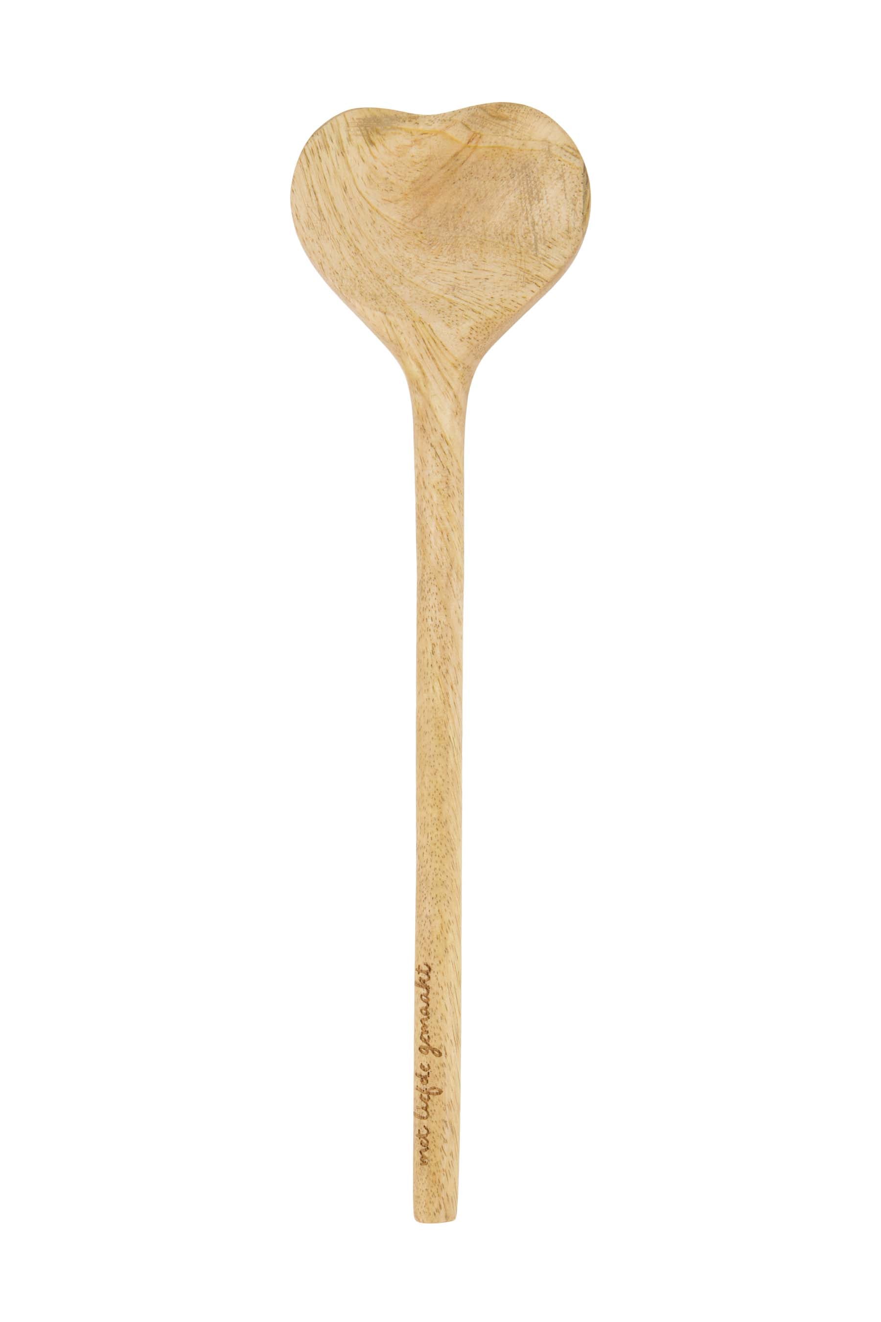 Zusss  Lange houten lepel hartvorm - Oosterlinck Home