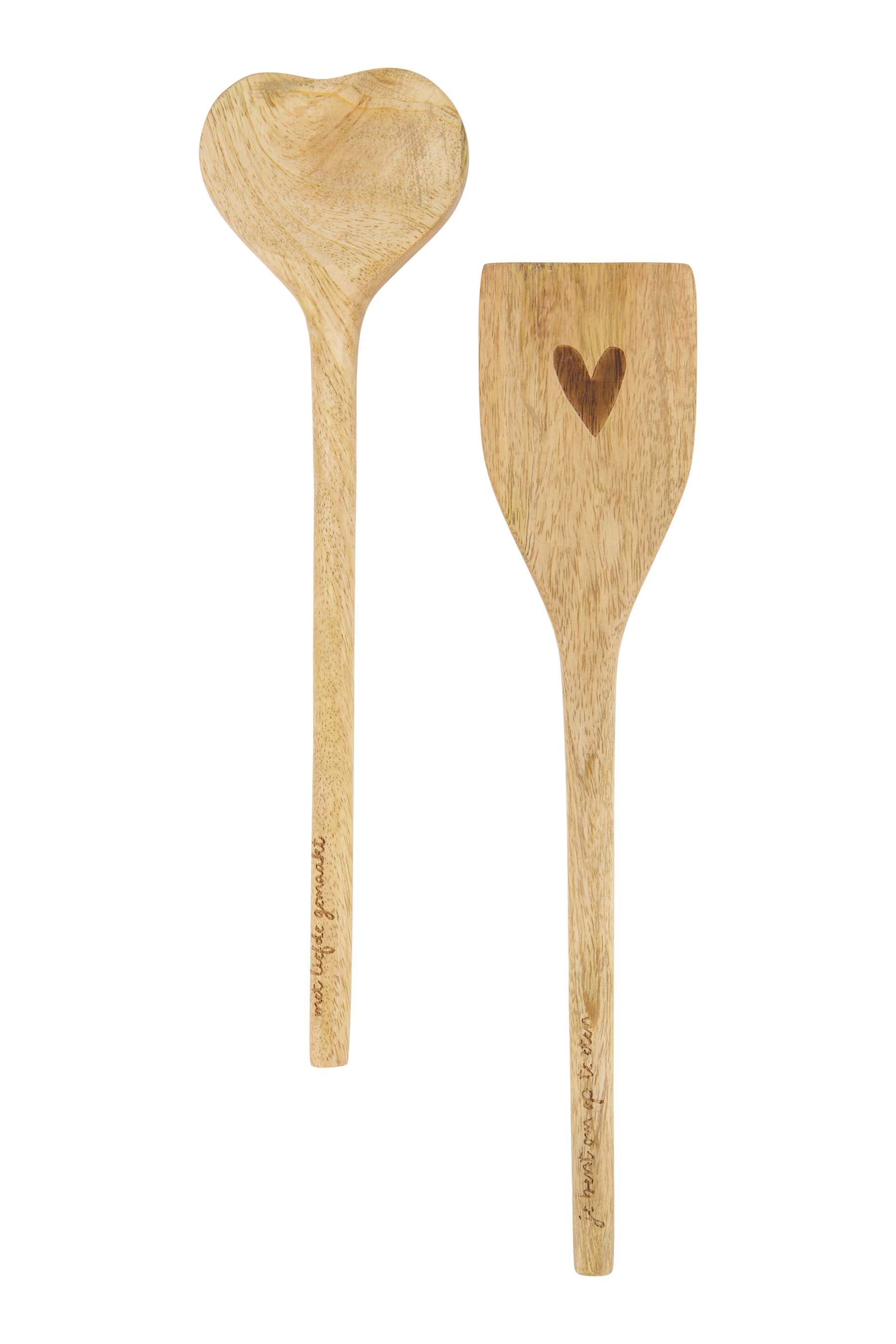 Zusss  Spatel hout hartje - Oosterlinck Home