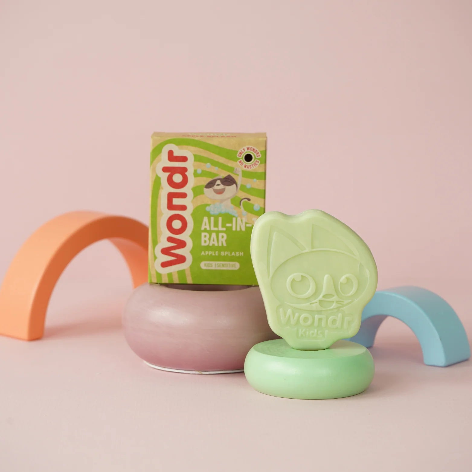 Wondr  All-in-1-bar kids sensitive apple splash - Oosterlinck Home
