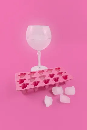 Dotz silicone ijsblokjesvorm flamingo's