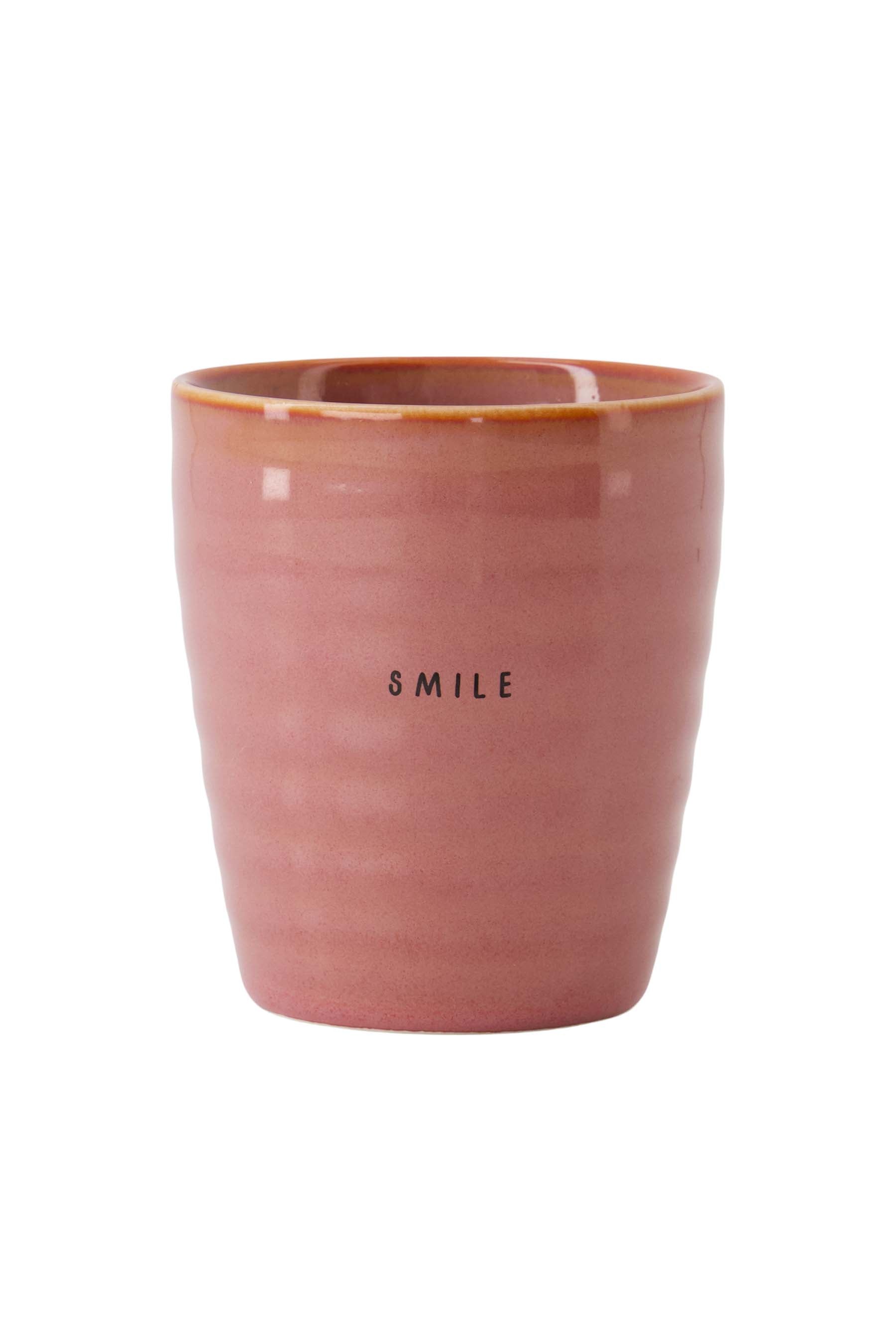 Zusss  Mok smile burgundy