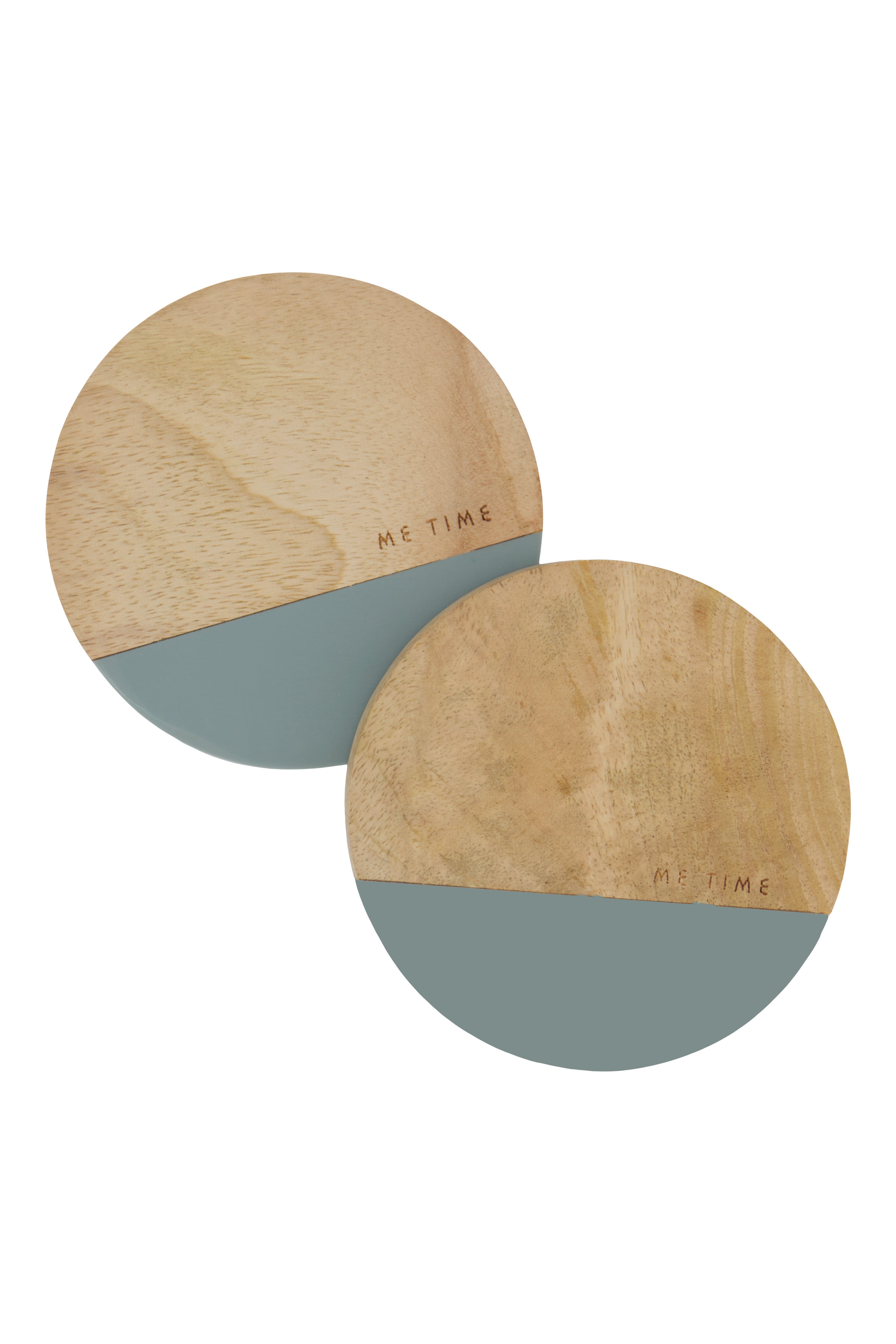 Zusss  Onderzetters "me time" - set van 2 - Oosterlinck Home