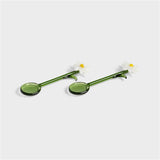 &Klevering  Flora glass spoons / set van 2 - Oosterlinck