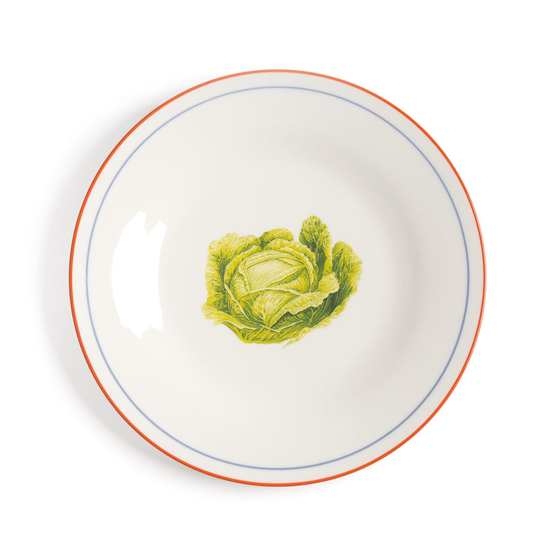 &Klevering   Plate vegetable - set van 4 - Oosterlinck