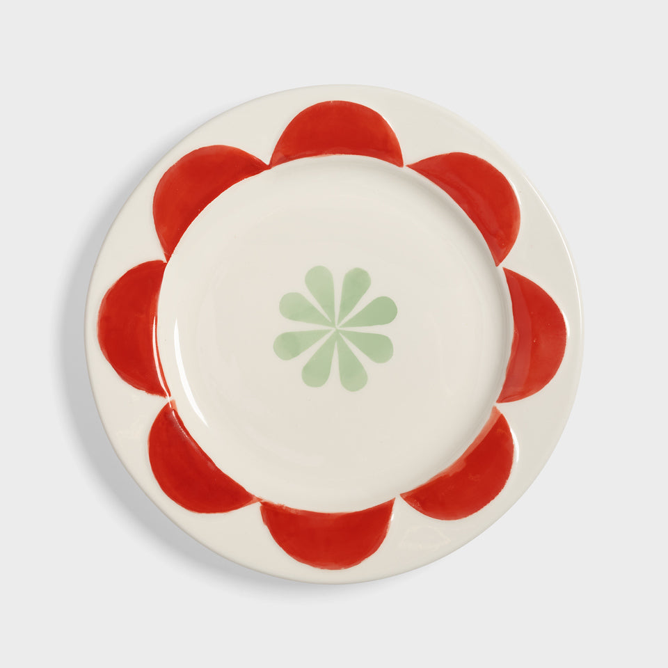 &Klevering  Folk plate dessert - set van 4 - Oosterlinck