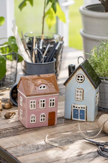 IB Laursen  Lichthuisje Nyhavn Kopenhagen lichtblauw-dubbele deur