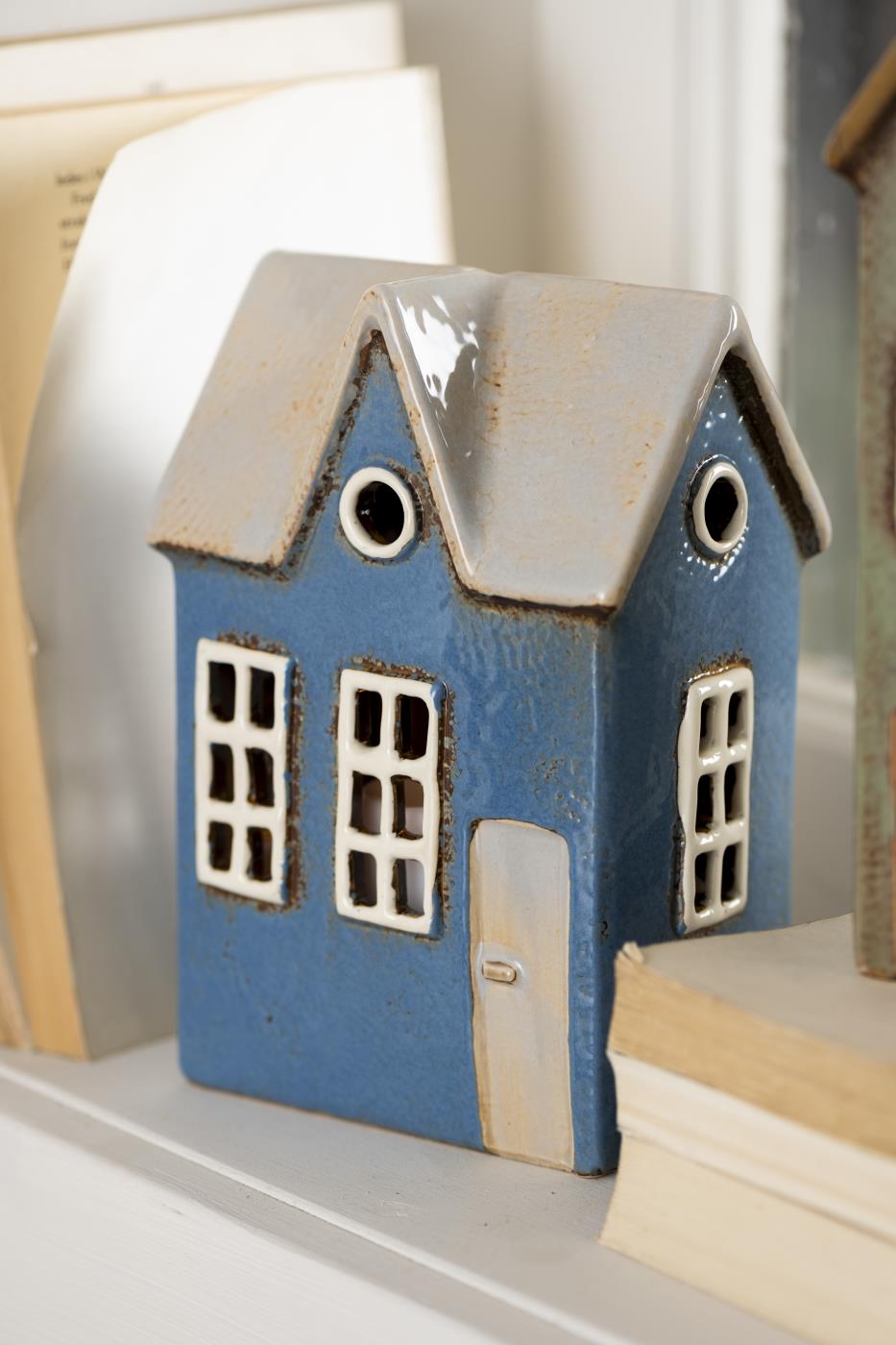 IB Laursen  Lichthuisje Nyhavn Kopenhagen blauw-grijs