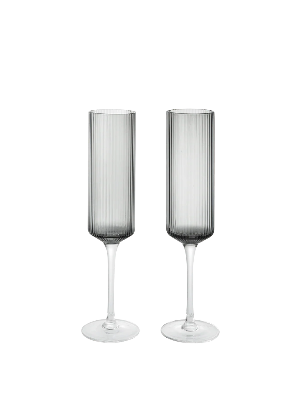 Ferm Living Ripple champagneglas - set van 2