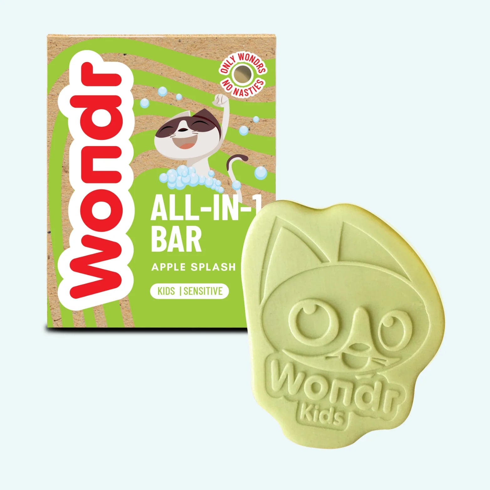 Wondr  All-in-1-bar kids sensitive apple splash - Oosterlinck Home