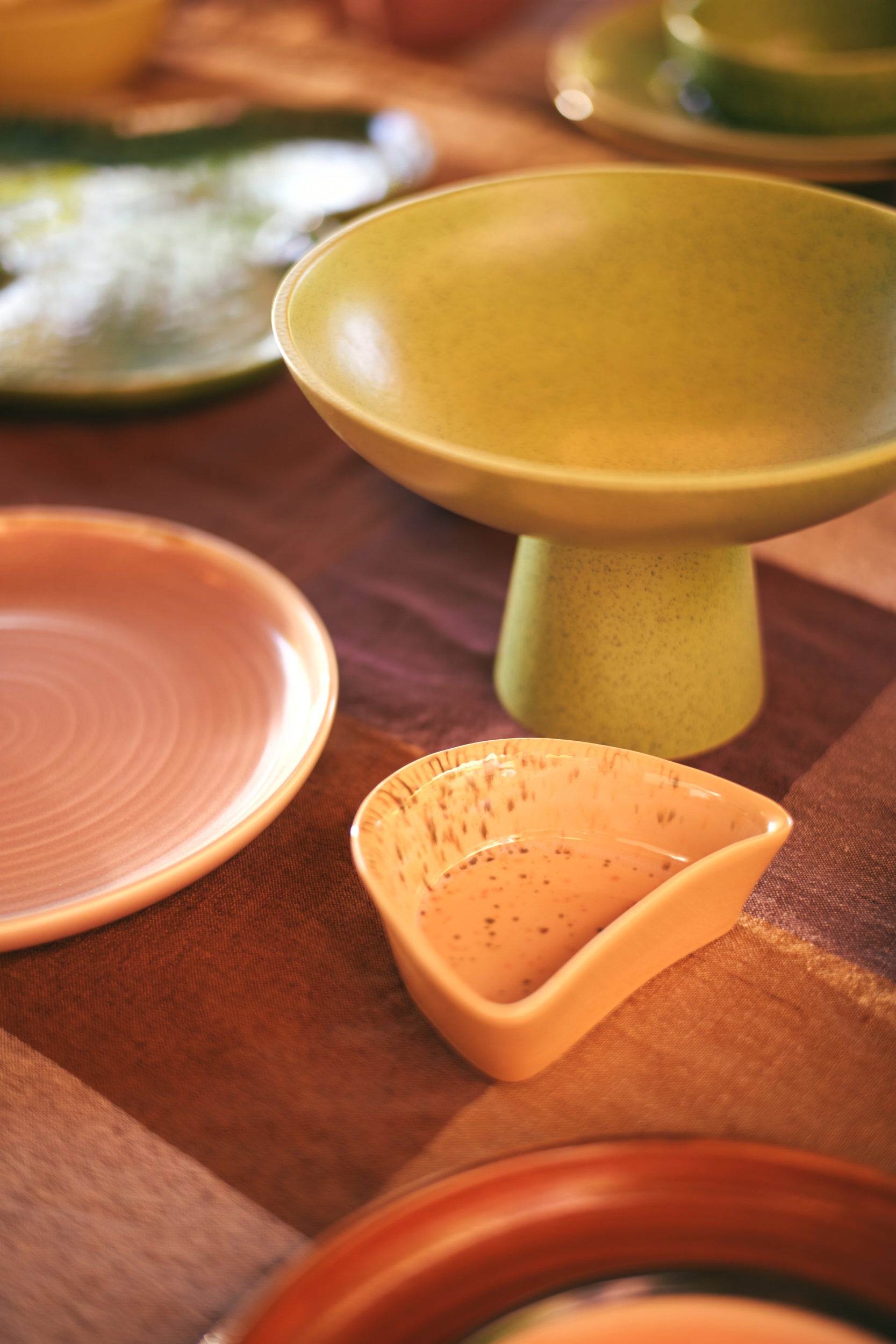 HK Living   Shell Ceramics plates & bowls - diverse varianten - Oosterlinck