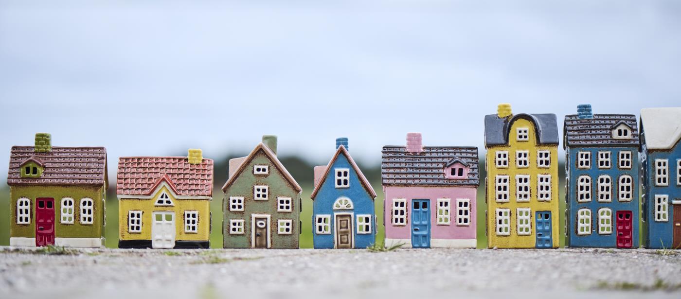 IB Laursen  Lichthuisje My Home Town pannendak bruin - Oosterlinck Home