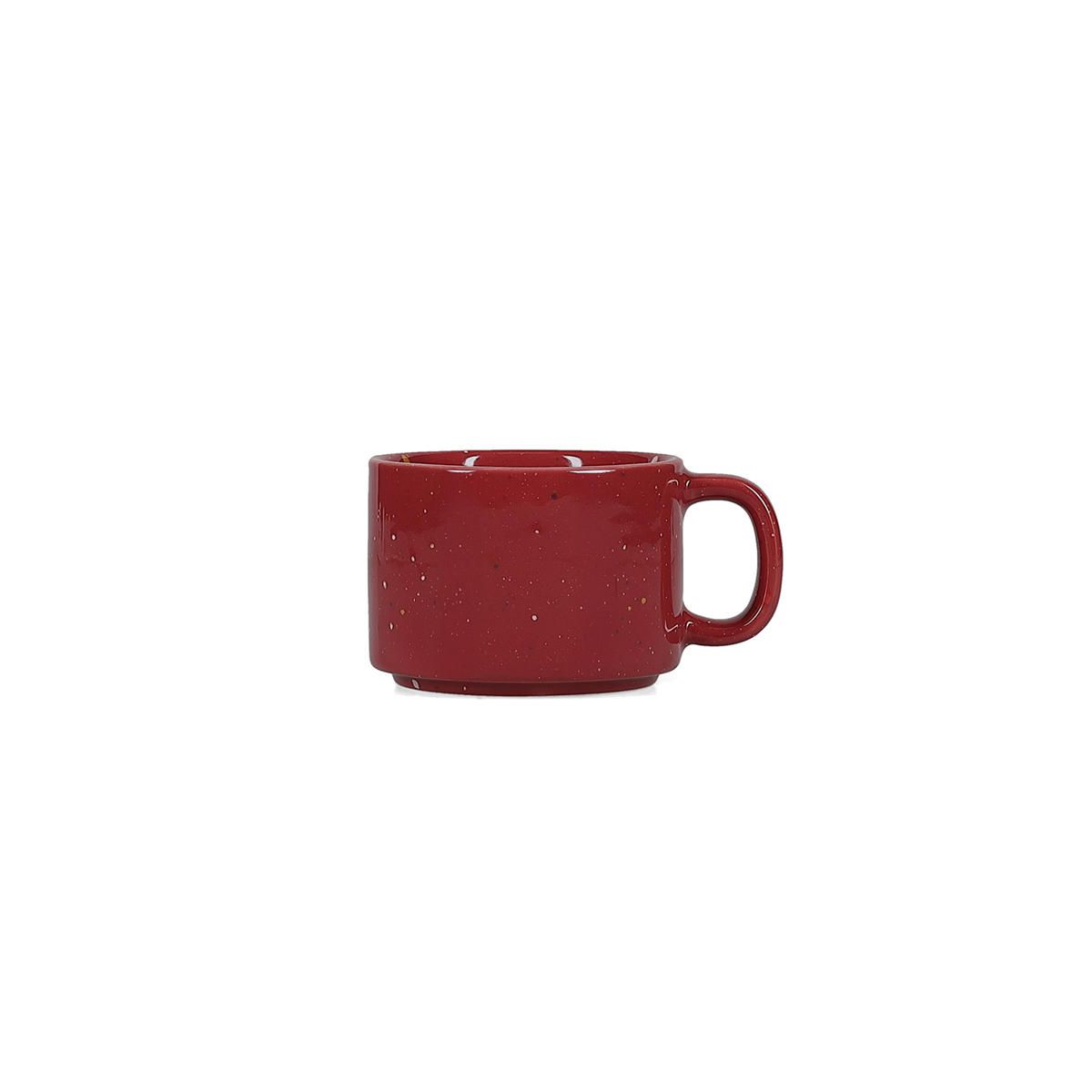 ONA  Fika burgundy kop of beker