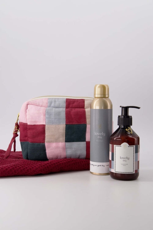 Zusss  Toilettasje Quilted multicolour - Oosterlinck Home