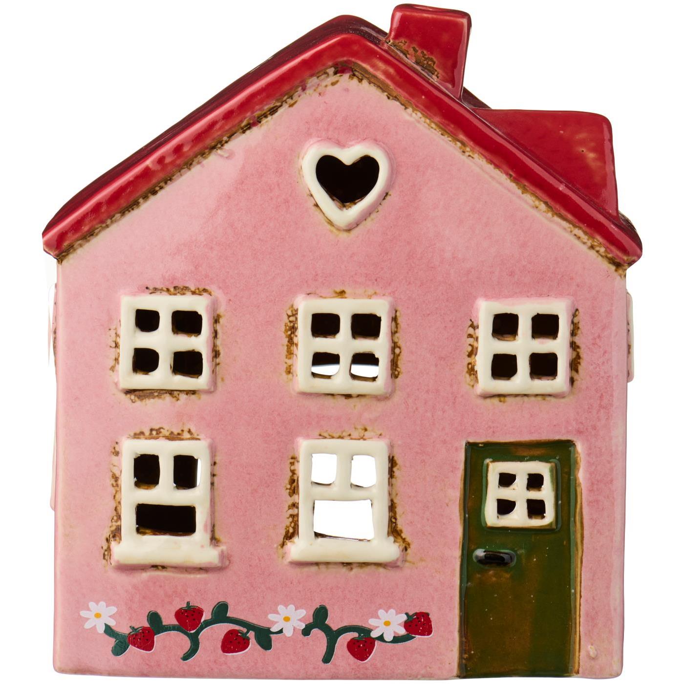 IB Laursen  Lichthuisje Ebeltoft groen-roze