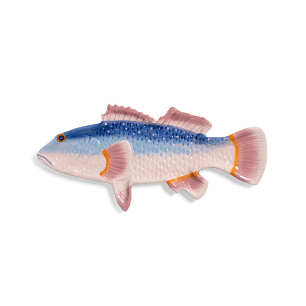 &Klevering  Plate fish perch - Oosterlinck