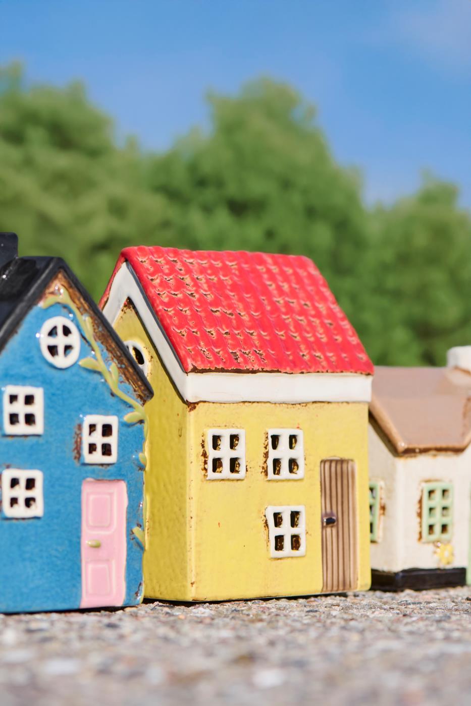 IB Laursen  Lichthuisje My Home Town pannendak rood