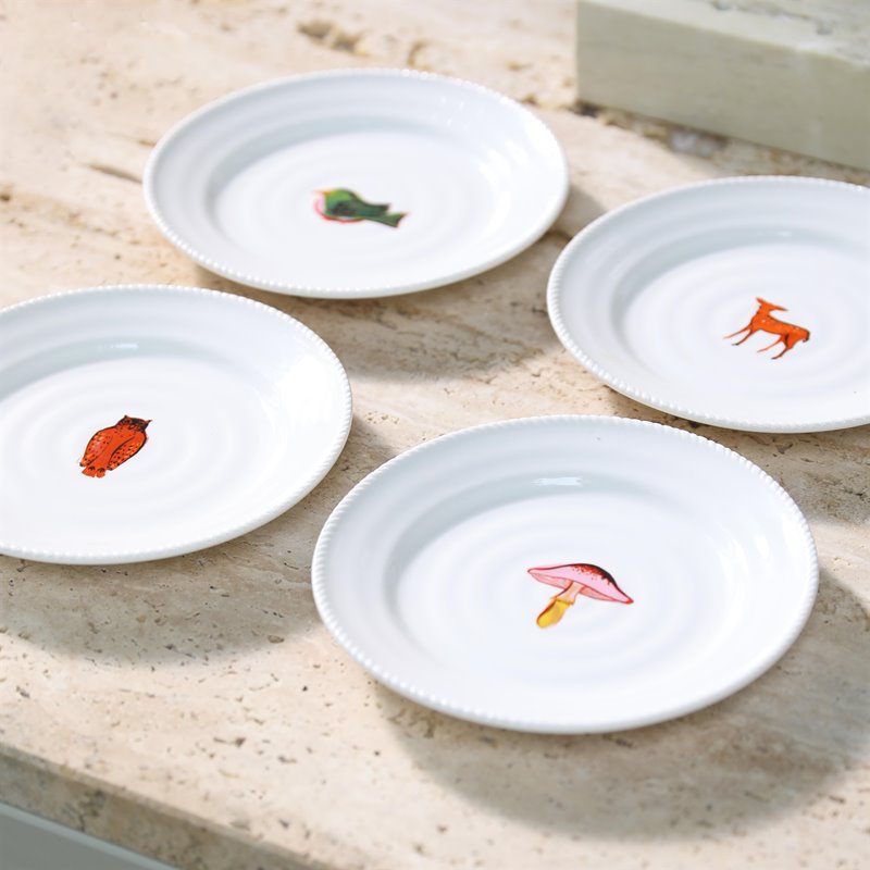 &Klevering  Autumn bordjes - set van 4 - Oosterlinck