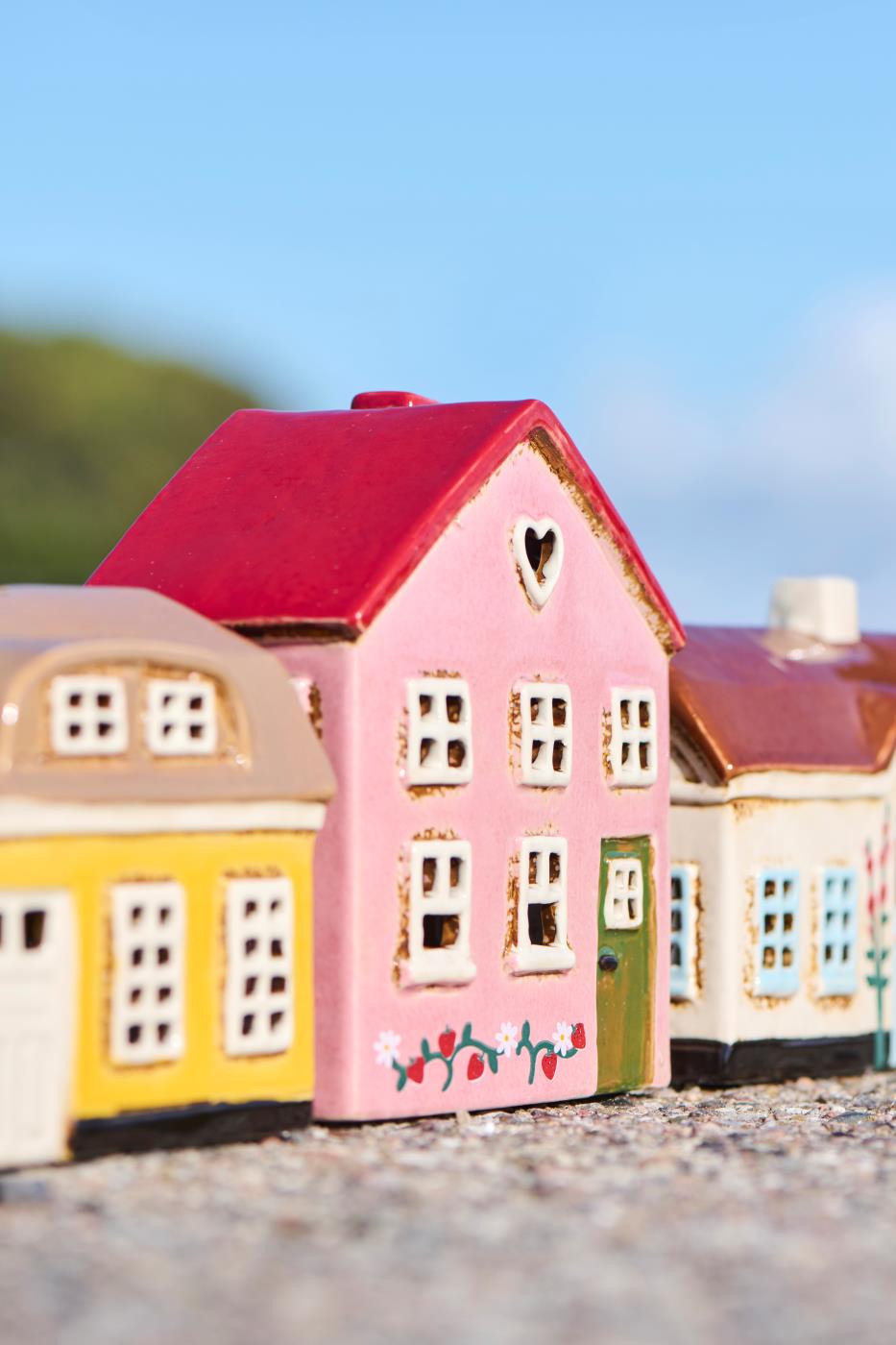 IB Laursen  Lichthuisje Ebeltoft groen-roze - Oosterlinck Home