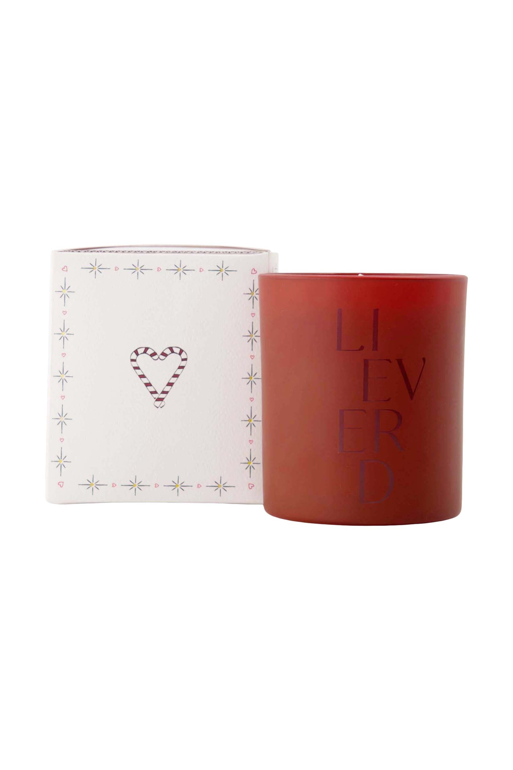 Zusss  Geurkaars glas Lieverd in geschenkdoosje - Oosterlinck Home