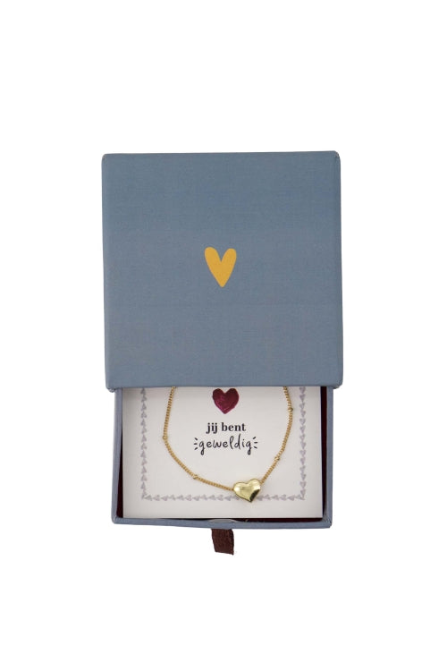 Zusss  Geschenkdoosje met armband
