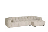 Vilmers Alps sofa 2 zit + chaise longue rechts - Oosterlinck