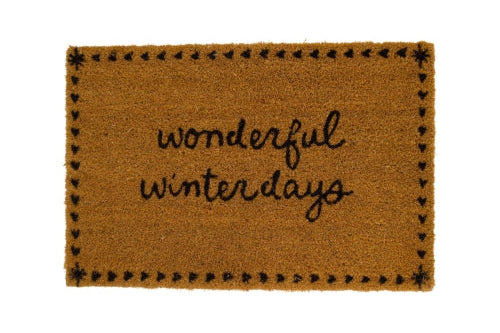 Zusss  Deurmat Wonderful winterdays