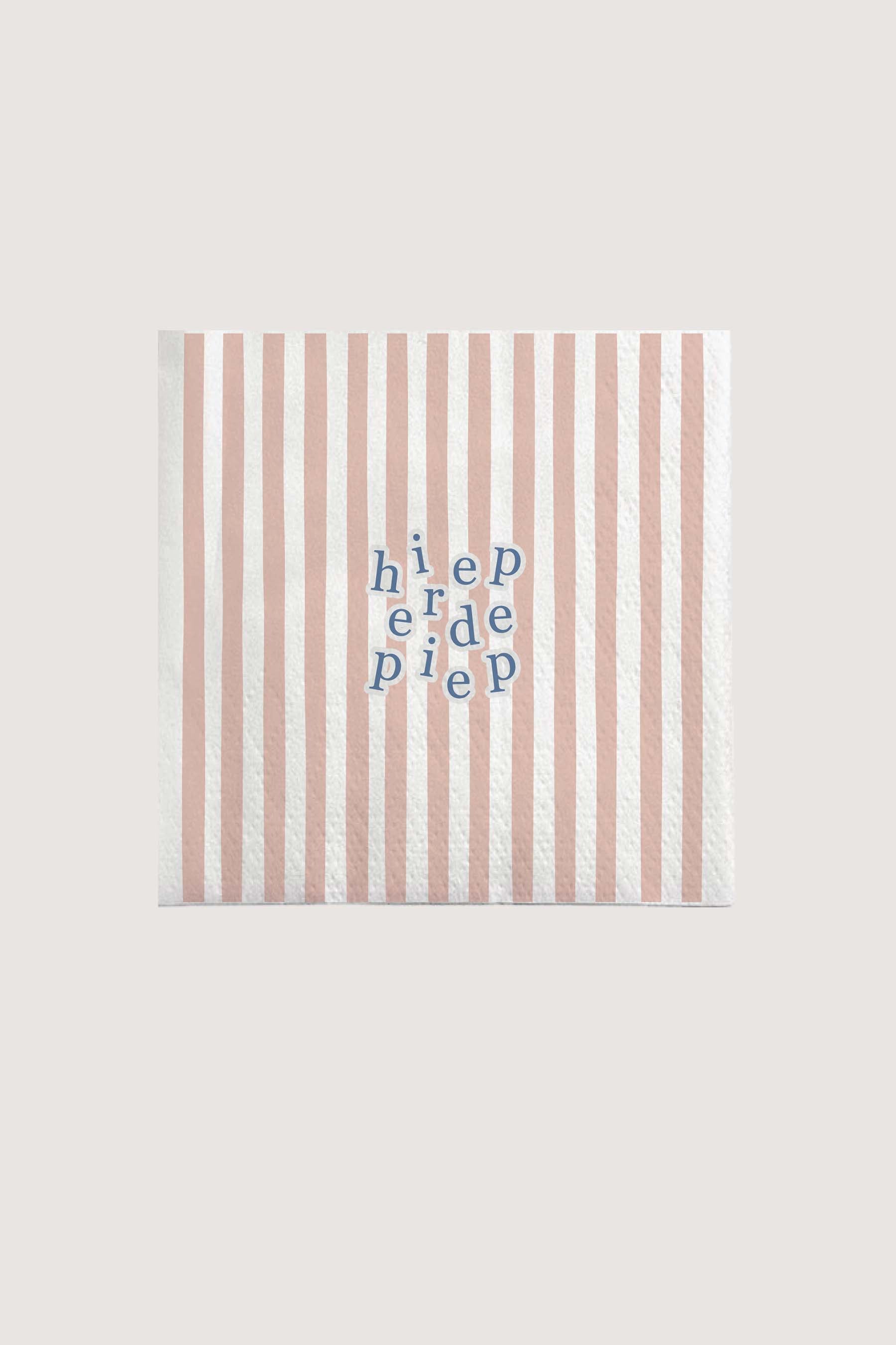 Zusss  Servetten Hieperdepiep - Oosterlinck Home